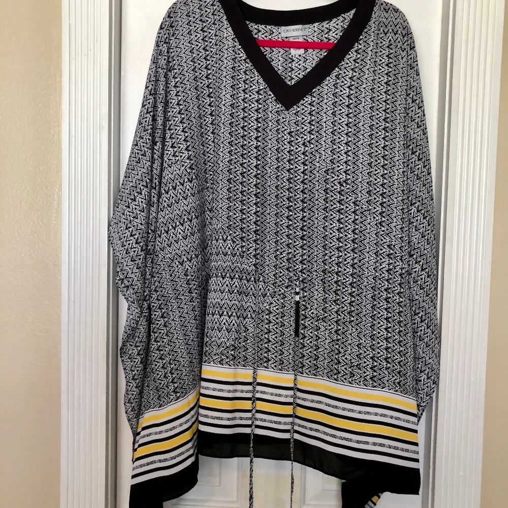 Catherine's Poncho Style Top